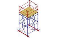 Вышка-тура МЕГА МЕГА-3 (Н=4,0 м) 715